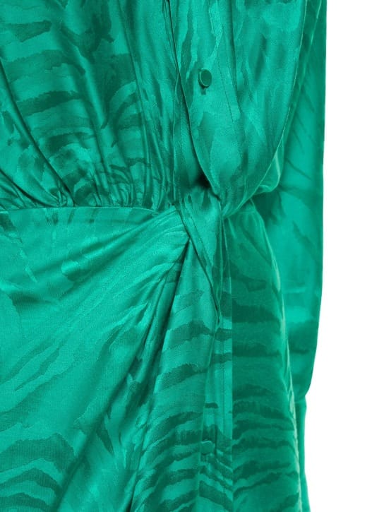 Giuseppe Di Morabito: Draped mini shirt dress