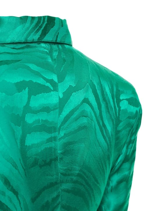 Giuseppe Di Morabito: Draped mini shirt dress
