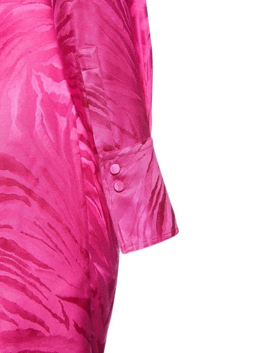 Giuseppe Di Morabito: Draped mini shirt dress