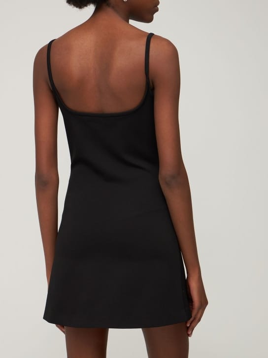 Mach & Mach: Robe courte trapèze à nœuds
