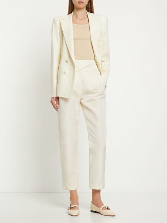 Blazé Milano - Shamrock Cream Basque裤子