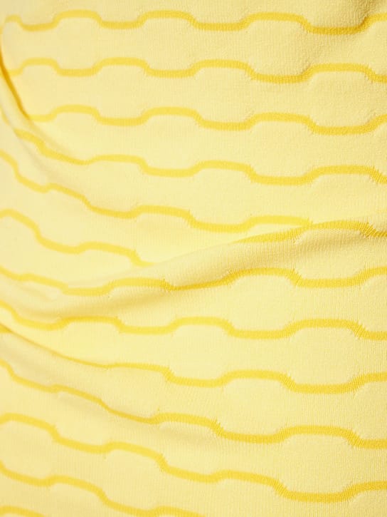 Musier Paris: Midi-Strickkleid mit Kettendetail