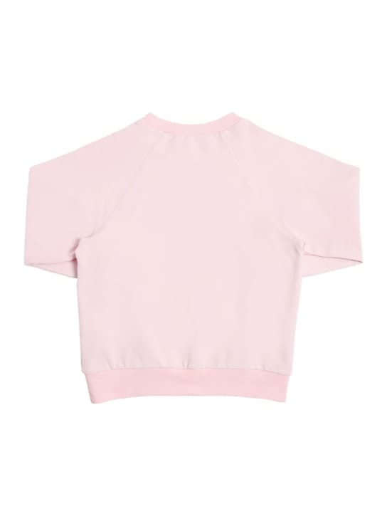 Chiara Ferragni: Logo刺绣棉质卫衣