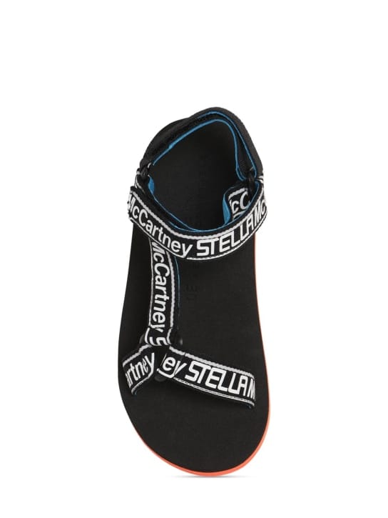 Stella McCartney Kids: Logo科技织物凉鞋