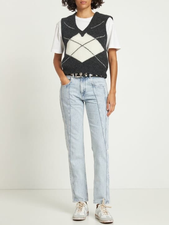 Isabel Marant - Vikira棉质牛仔裤