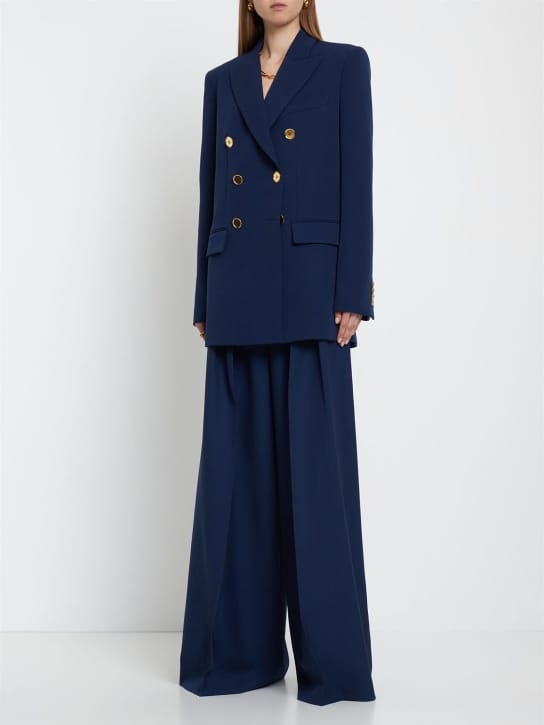 Michael Kors Collection - 双排扣华达呢西服夹克