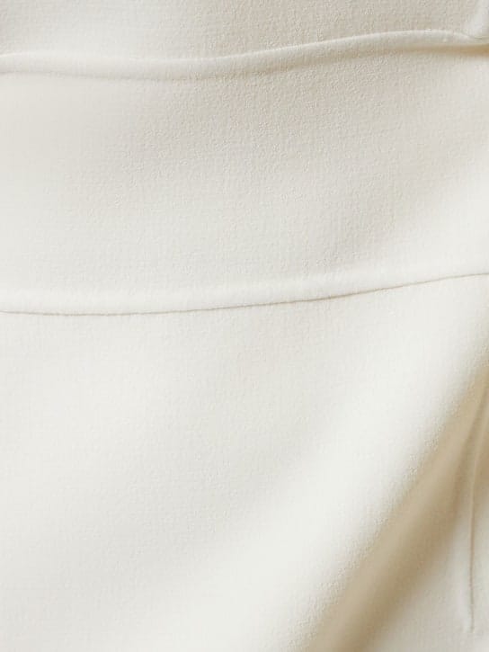 Michael Kors Collection: Wool midi dress with cutouts