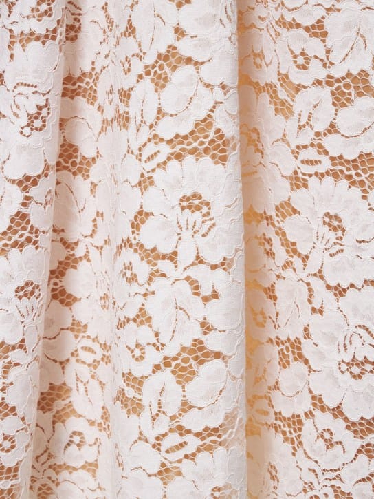 Michael Kors Collection: Cotton lace midi dress