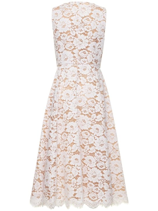 Michael Kors Collection: Cotton lace midi dress