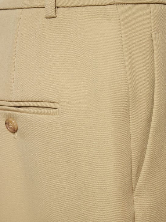 Michael Kors Collection: 高腰羊毛华达呢短裤