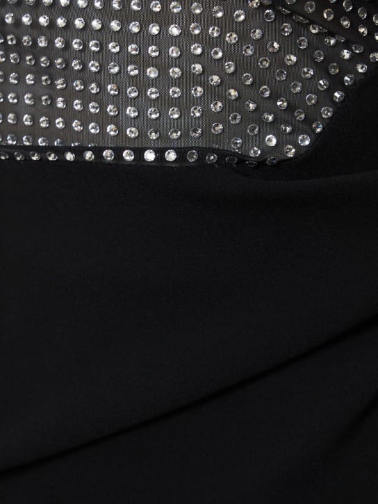 Giuseppe Di Morabito: Mini dress with crystals