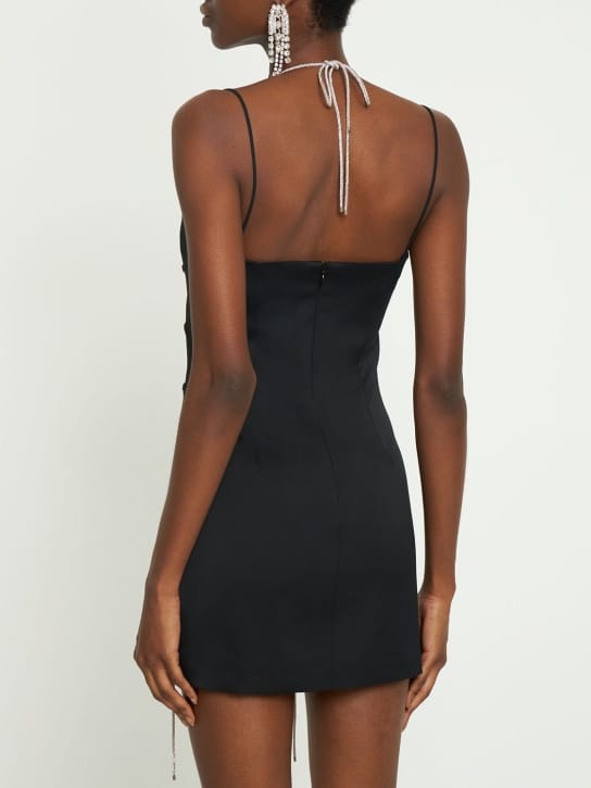Giuseppe Di Morabito: Short dress with crystal lacing
