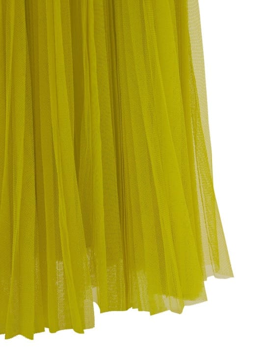 Maria Lucia Hohan: Abito midi halter in tulle plissé