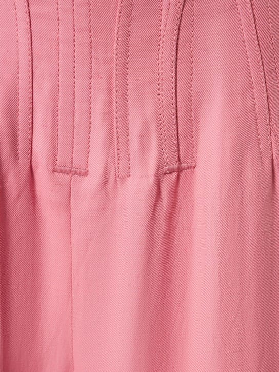 Stella McCartney: 绉纱阔腿连身裤