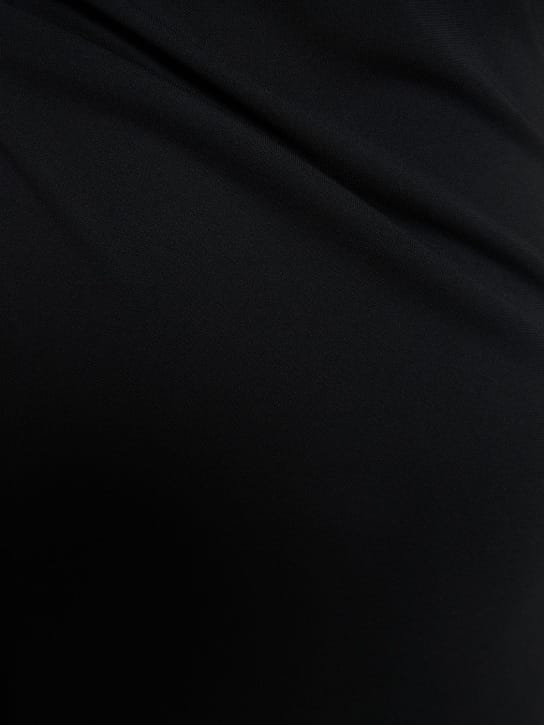 Bite Studios: One-shoulder maxi dress with knot
