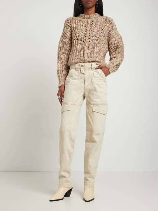 Marant Etoile - Vayoneo棉质牛仔工装裤