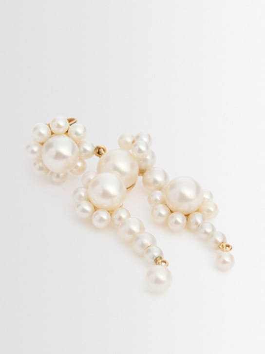 Sophie Bille Brahe: 14Kt Fontaine Marguerite单耳环