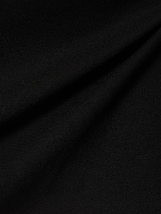 Mônot: Vestido corto palabra de honor con aberturas