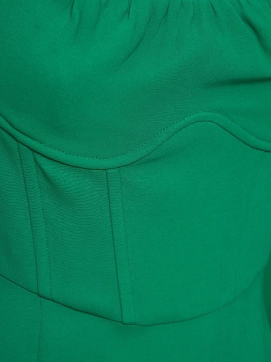 Roland Mouret: Square neck bustier mini dress