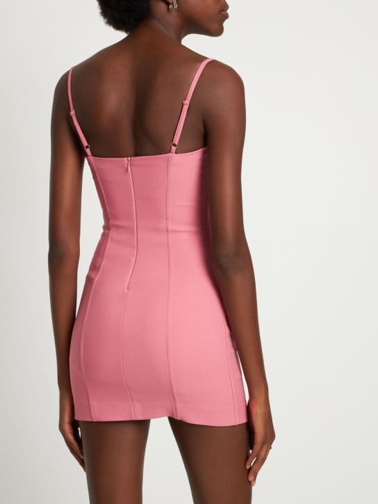 Blumarine: Short dress with heart neckline