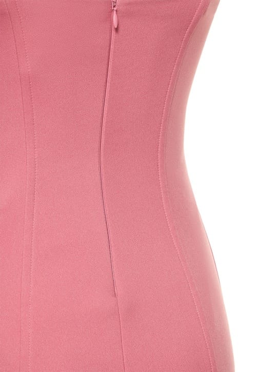 Blumarine: Short dress with heart neckline