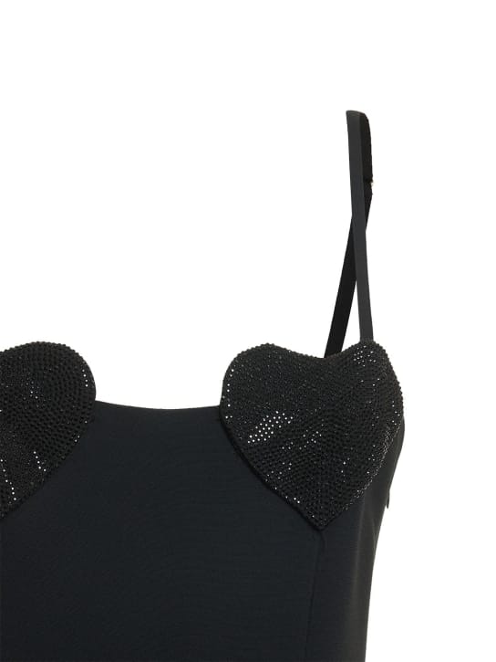 Blumarine: Midi dress with heart cups