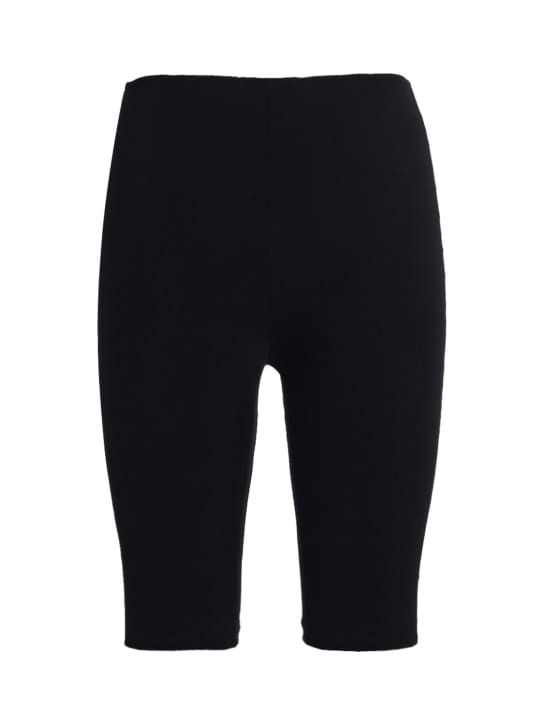 Nensi Dojaka: 心形细节骑行短裤