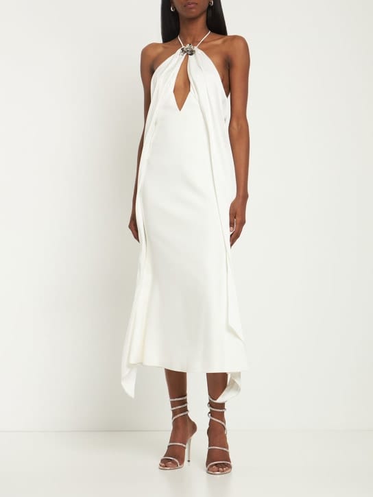 David Koma - Vestito lungo con scollo a V
