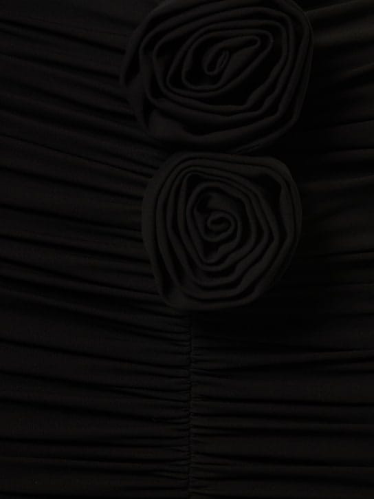 Magda Butrym: Ruched mini dress with cut-out