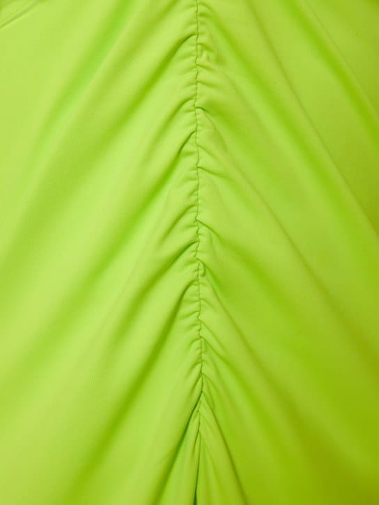 Saks Potts: Robe midi froncée à col V