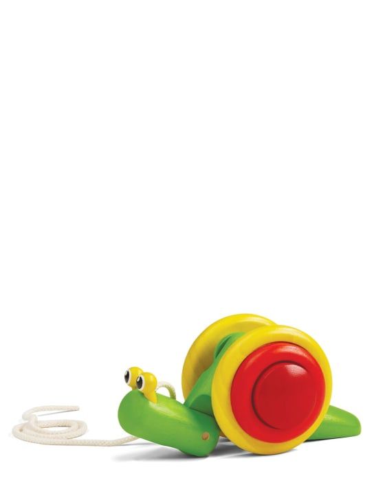 PlanToys: Snail蜗牛牵拉玩具