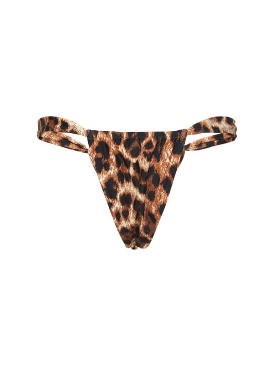 Miaou: Low-rise bikini bottoms with double straps