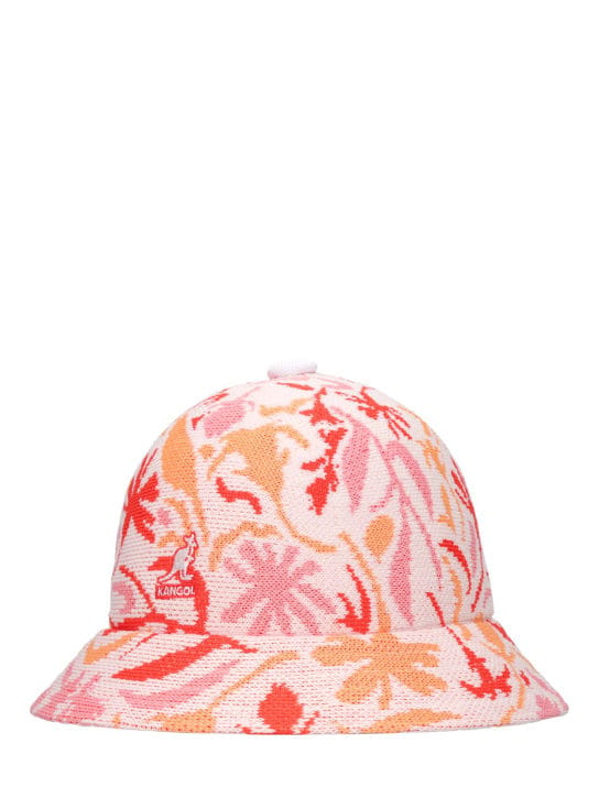 Kangol - 花朵图案休闲渔夫帽