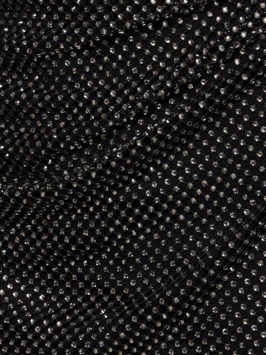 Giuseppe Di Morabito: One-shoulder asymmetric dress with crystals