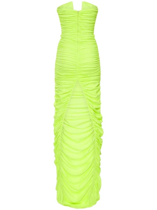 Giuseppe Di Morabito: Strapless ruched maxi dress