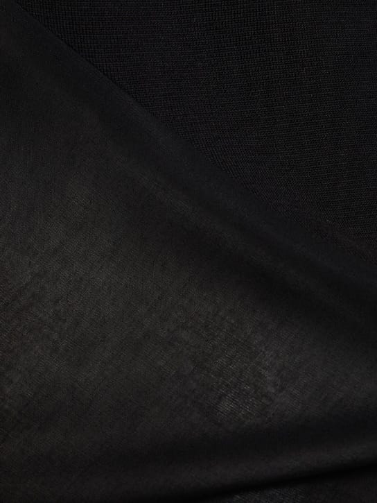 Gabriela Hearst: Merino wool strapless maxi dress