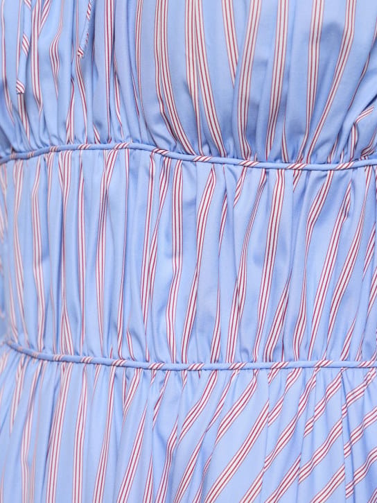 Rosie Assoulin: Striped cotton maxi dress