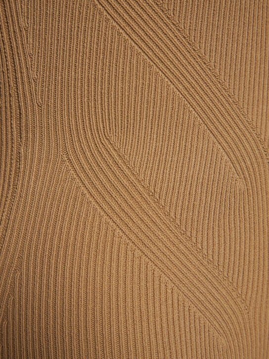 Dion Lee: Ribbed knit mini dress