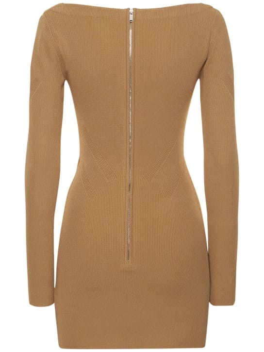 Dion Lee: Ribbed knit mini dress