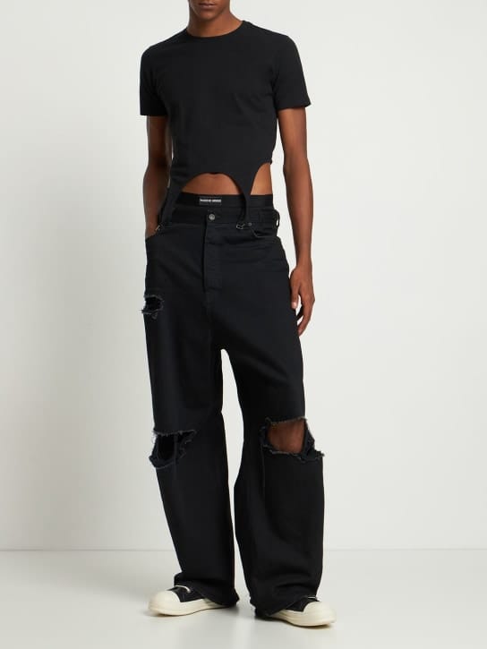Dion Lee - Garter棉质T恤