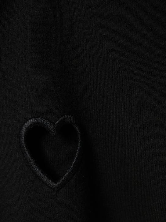 Mach & Mach: Robe courte en maille à découpes
