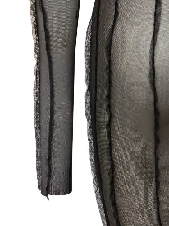 Sami Miro Vintage: Robe courte à ourlet asymétrique