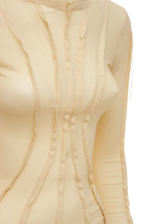 Sami Miro Vintage: Robe courte à ourlet asymétrique
