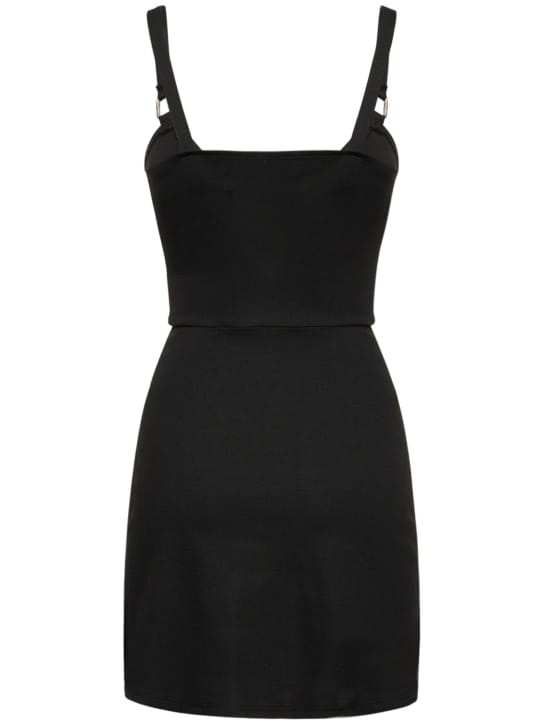 Sid Neigum: Mini dress with plunge neckline