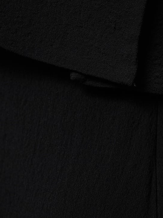 Bite Studios: Strapless maxi dress with foldover bodice