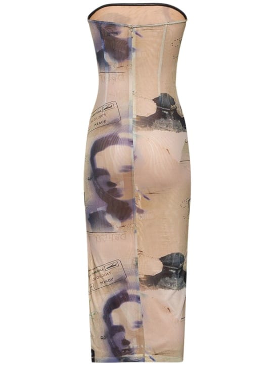 Miaou: Vestido midi palabra de honor