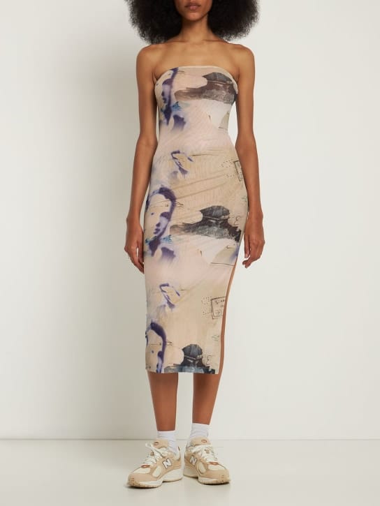 Miaou: Vestido midi palabra de honor