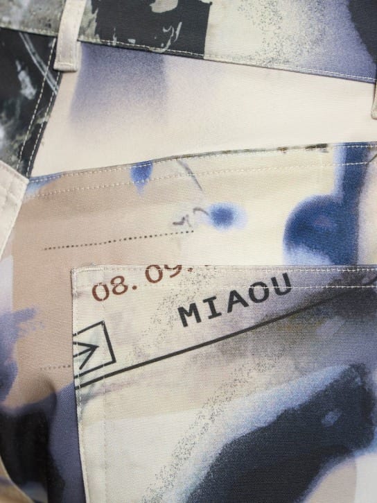 Miaou: Fargo印花直筒裤