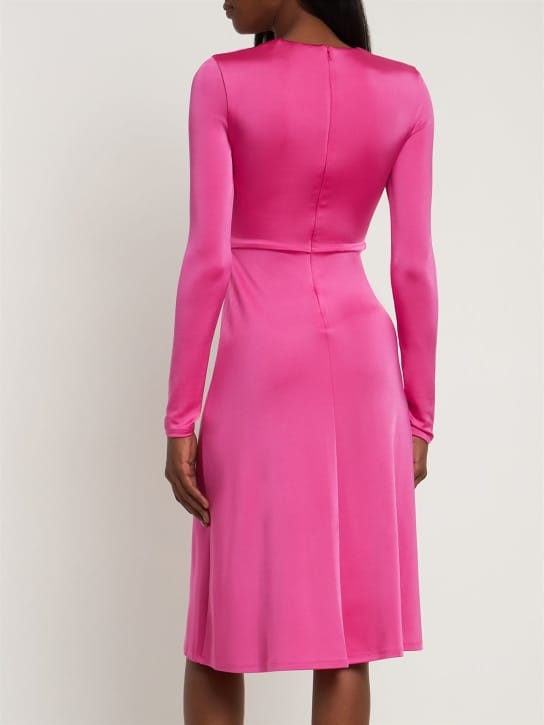 Et Ochs: Ruched jersey midi dress