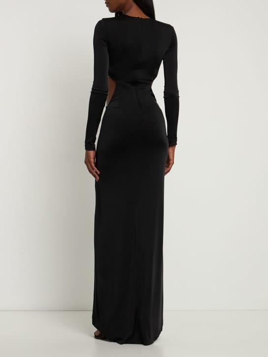 Et Ochs: Jersey maxi dress with cut-outs